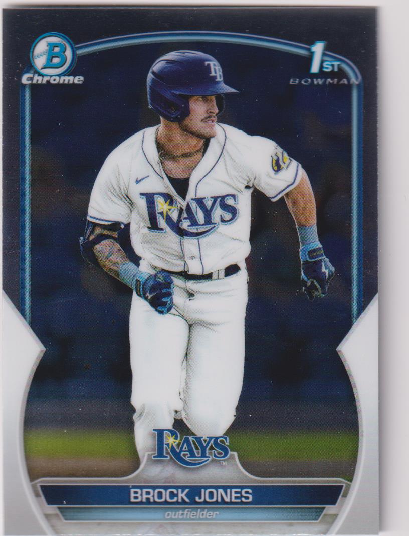 2023 Bowman Baseball Chrome Prospects Brock Jones #BCP-115