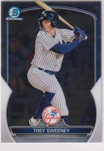 2023 Bowman Baseball Chrome Prospects Trey Sweeney #BCP-119
