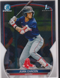2023 Bowman Baseball Chrome Prospects Juan Chacon #BCP-105