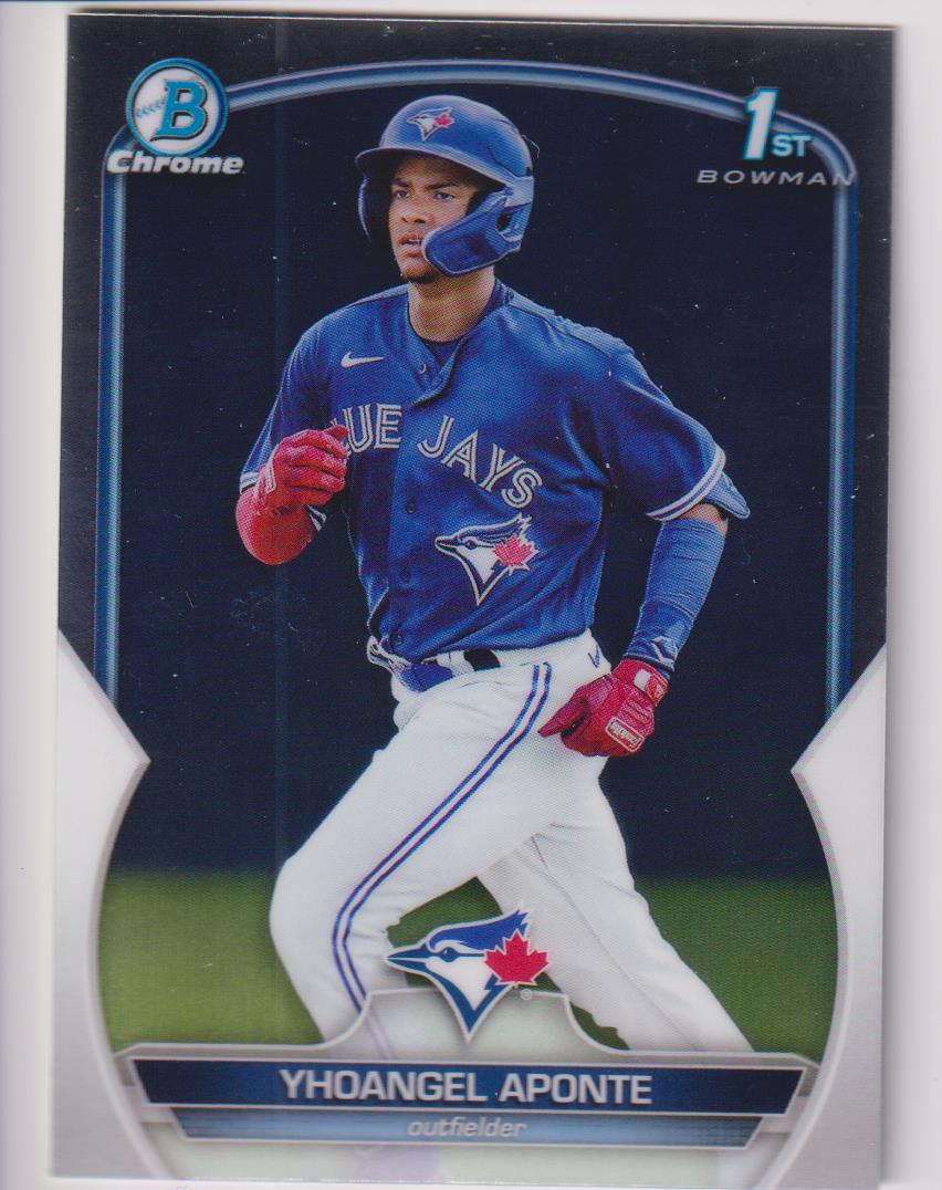 2023 Bowman Baseball Chrome Prospects Yhoangel Aponte #BCP-110