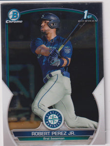 2023 Bowman Baseball Chrome Prospects Robert Perez Jr. #BCP-124