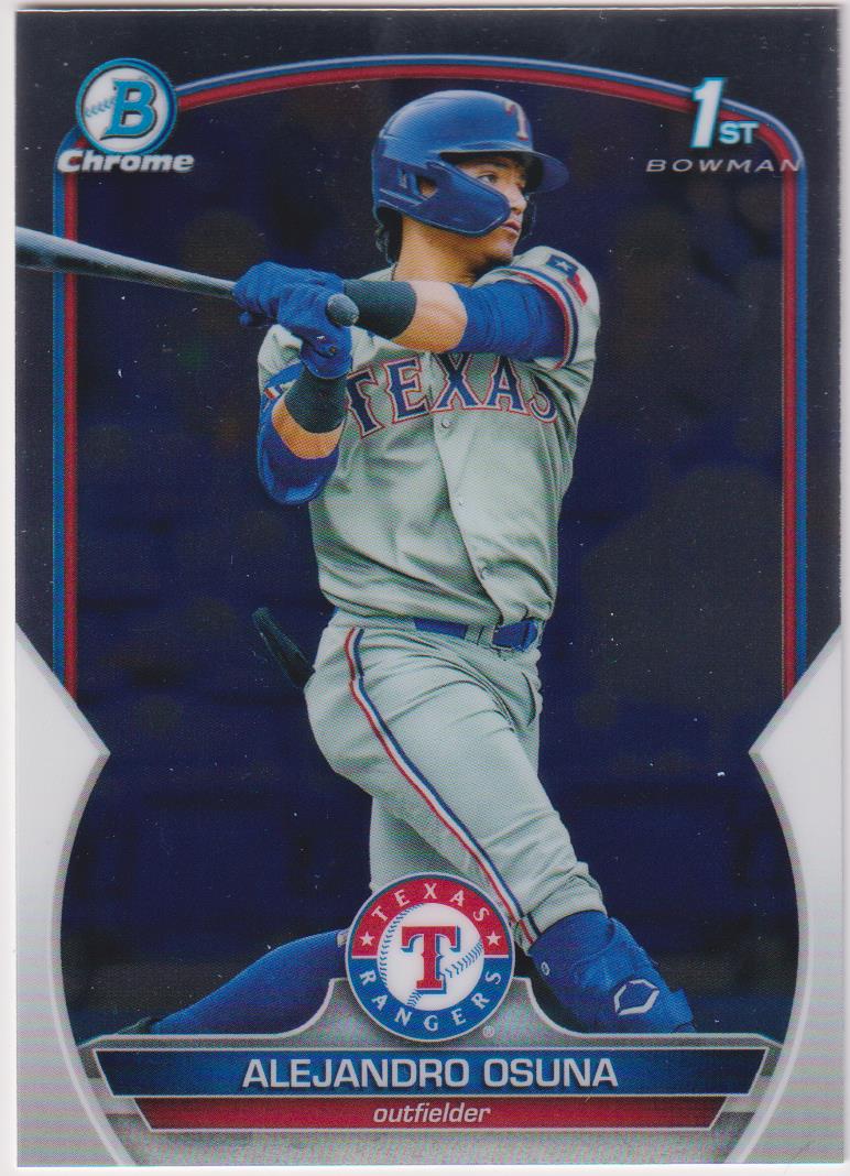 2023 Bowman Baseball Chrome Prospects Alejandro Osuna #BCP-131