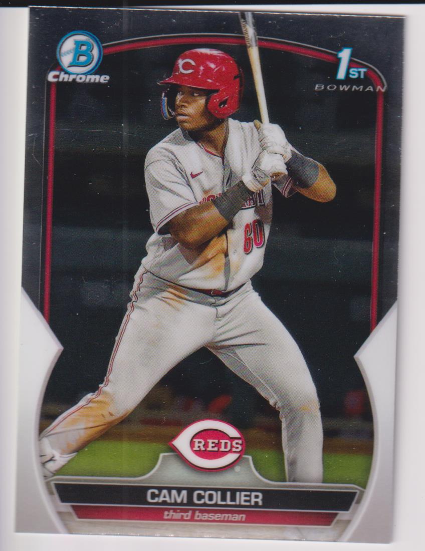 2023 Bowman Baseball Chrome Prospects Cam Collier #BCP-125