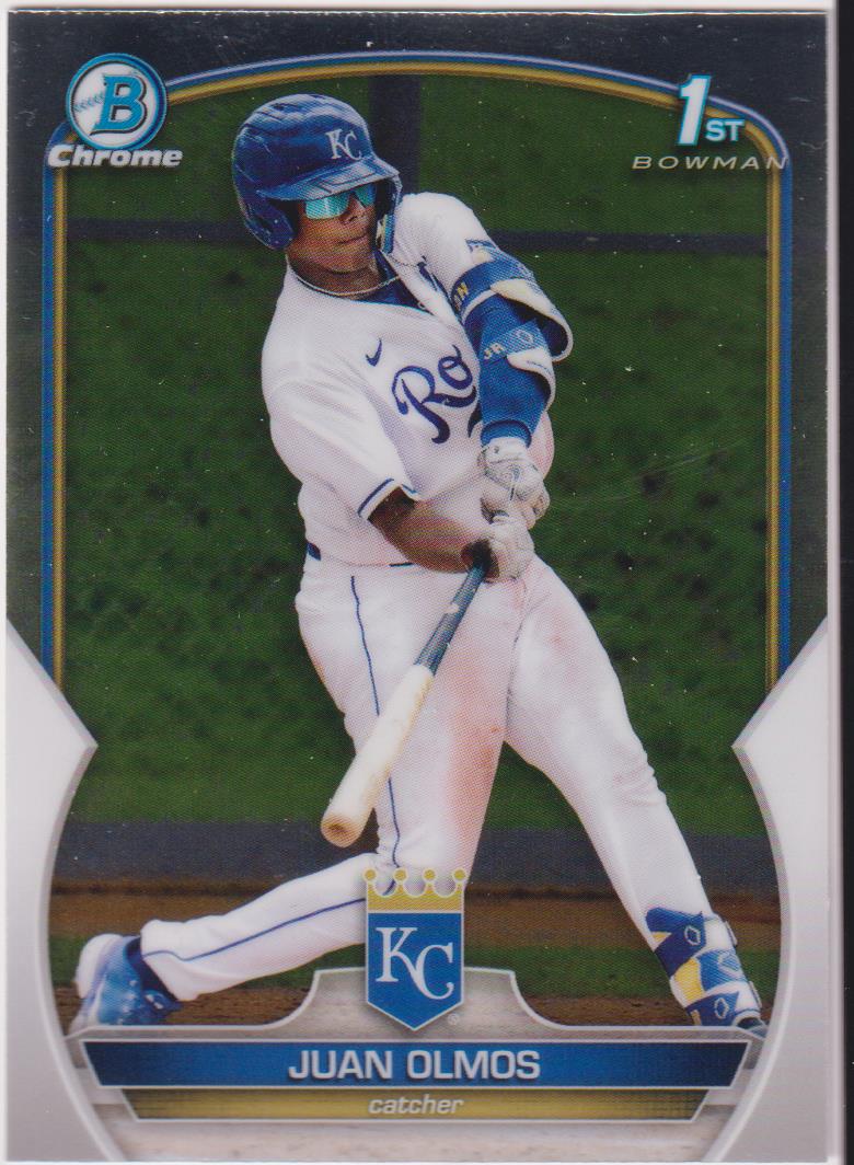 2023 Bowman Baseball Chrome Prospects Juan Olmos #BCP-136