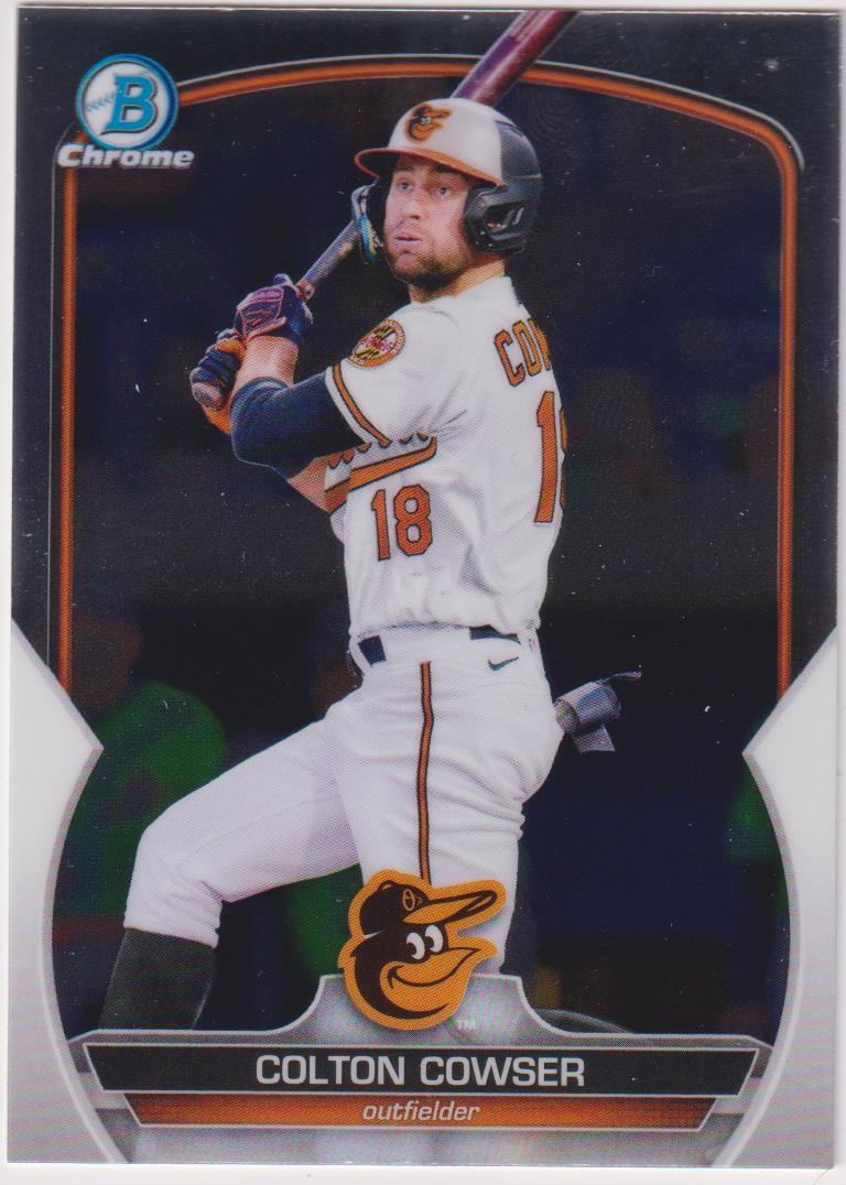 2023 Bowman Baseball Chrome Prospects Colton Cowser #BCP-144