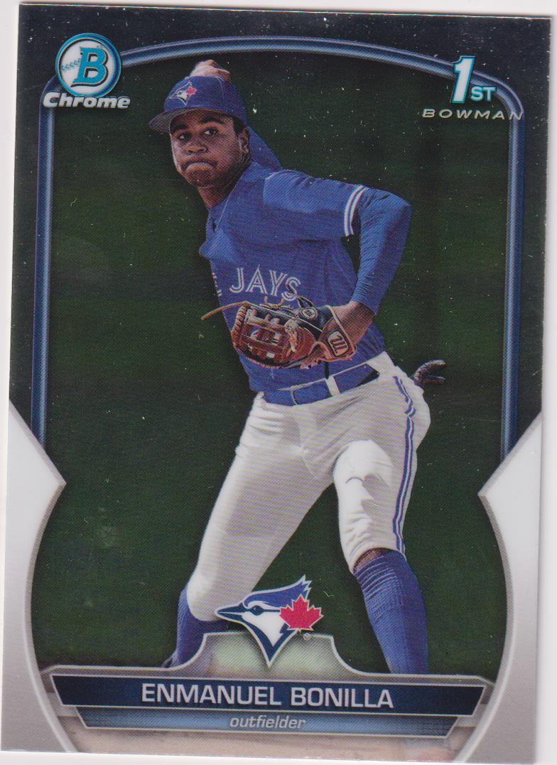 2023 Bowman Chrome Baseball Prospects Enmanuel Bonilla #BCP-163