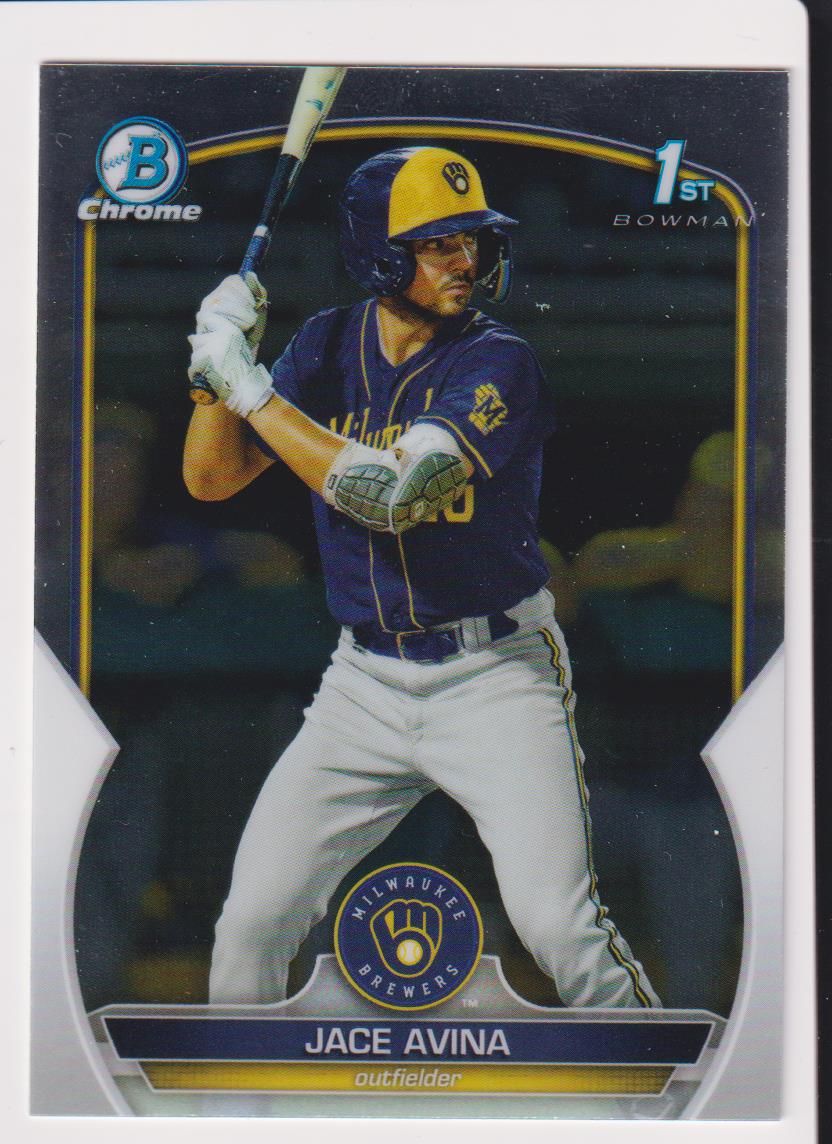 2023 Bowman Baseball Chrome Prospects Jace Avina #BCP-150