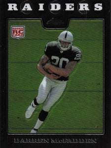 2008 Topps Chrome Darren McFadden #TC181 RC