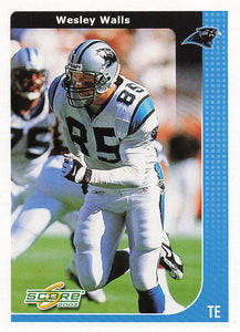 2002 Score Wesley Walls #39
