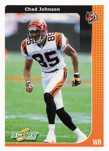 2002 Score Chad Johnson #50