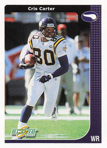 2002 Score Cris Carter #124