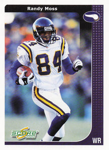 2002 Score Randy Moss #126