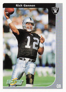 2002 Score Rich Gannon #164