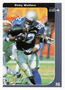 2002 Score Ricky Watters #209