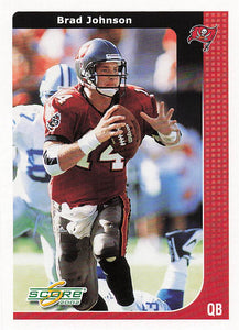 2002 Score Brad Johnson #232