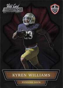 2021 Wild Card Alumination NIL Collegiate Edition Kyren Williams #ANBC-54
