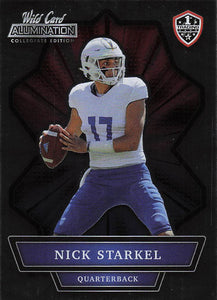 2021 Wild Card Alumination NIL Collegiate Edition Nick Starkel #ANBC-63