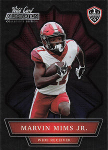 2021 Wild Card Alumination NIL Collegiate Edition Marvin Mims Jr. #ANBC-80