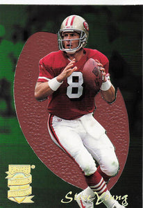 1995 Playoff Absolute Pigskin Previews Steve Young #2