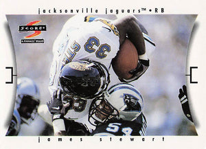 1997 Score Football James Stewart #62