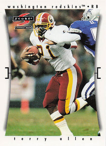 1997 Score Football Terry Allen #67