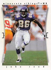 1997 Score Football Jake Reed #91
