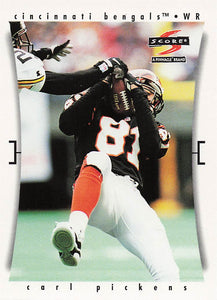 1997 Score Football Carl Pickens #105
