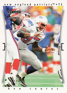 1997 Score Football Ben Coates #145