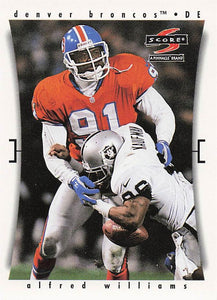 1997 Score Football Alfred Williams #181