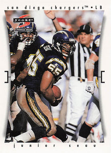 1997 Score Football Junior Seau #189