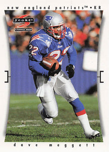 1997 Score Football Dave Meggett #197
