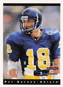 1997 Score Football Draft Class Pat Barnes #305 RC