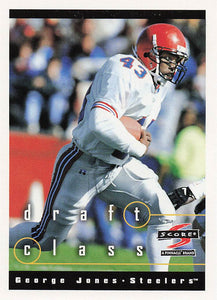 1997 Score Football Draft Class George Jones #306 RC