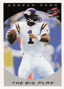 1997 Score Football Warren Moon #325