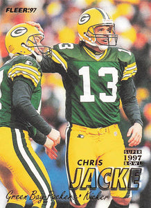 1997 Fleer Chris Jacke #257