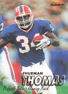 1997 Fleer Thurman Thomas #268