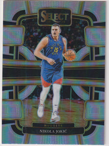 2023-24 Panini Select Basketball Silver Prizms Nikola Jokic #32