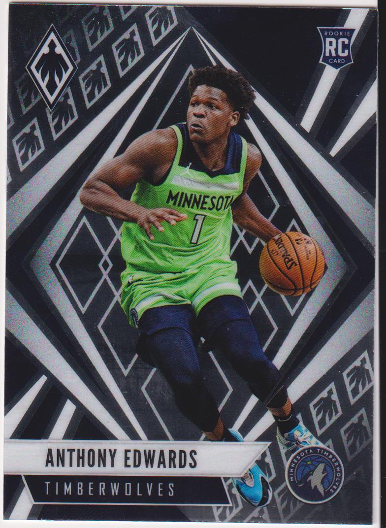 2020-21 Panini Chronicles Basketball Anthony Edwards #580 Rookie