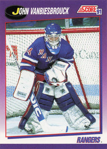 1991-92 Score American Hockey John Vanbiesbrouck #10