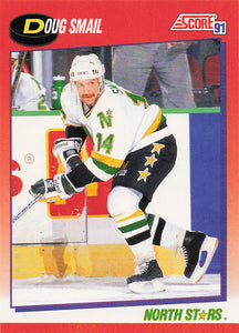 1991-92 Score Canadian English Hockey Doug Smail #12