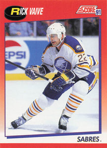 1991-92 Score Canadian English Hockey Rick Vaive #26