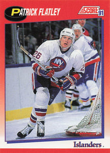 1991-92 Score Canadian English Hockey Patrick Flatley #29