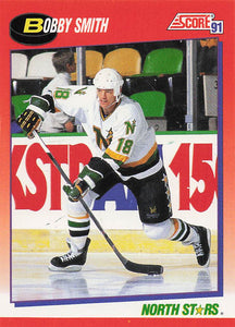 1991-92 Score Canadian English Hockey Bobby Smith #32