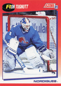1991-92 Score Canadian English Hockey Ron Tugnutt #41