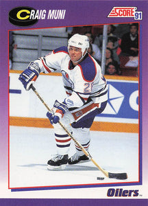 1991-92 Score American Hockey Craig Muni #67