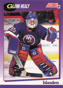 1991-92 Score Canadian English Hockey Glenn Healy #68