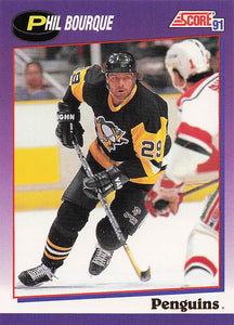 1991-92 Score American Hockey Phil Bourque #69