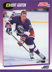 1991-92 Score American Hockey Brent Ashton #78