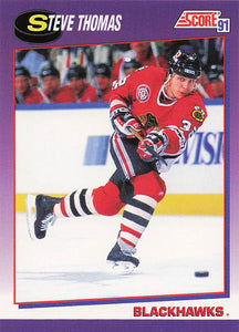 1991-92 Score American Hockey Steve Thomas #94