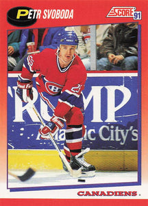 1991-92 Score Canadian English Hockey Petr Svoboda #95